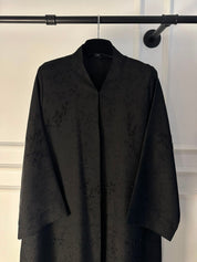 C 2669 Black Beaded Abaya