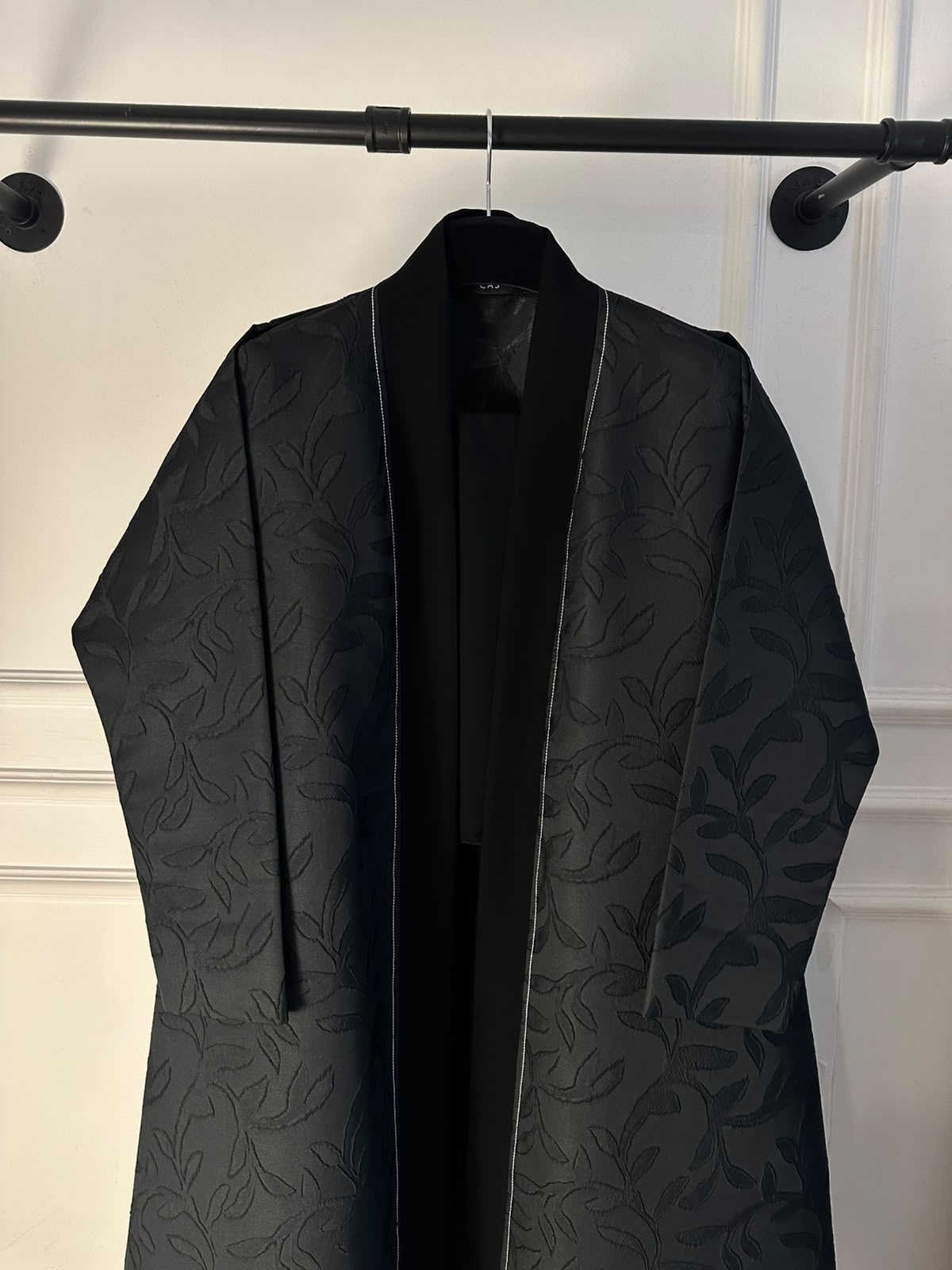 C 2670 Black Work Abaya