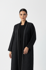 C 2670 Black Work Abaya