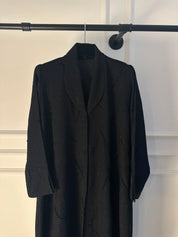 C 2675 Black Beaded Abaya