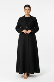 C 2678 Black Work Abaya