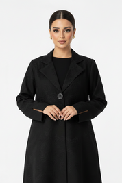 C 2678 Black Work Abaya