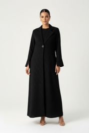 C 2679 Black Work Abaya