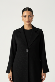 C 2679 Black Work Abaya