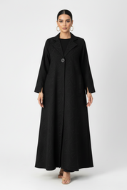 C 2681 Black Work Abaya