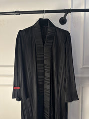 C 2708 Black Striped Abaya