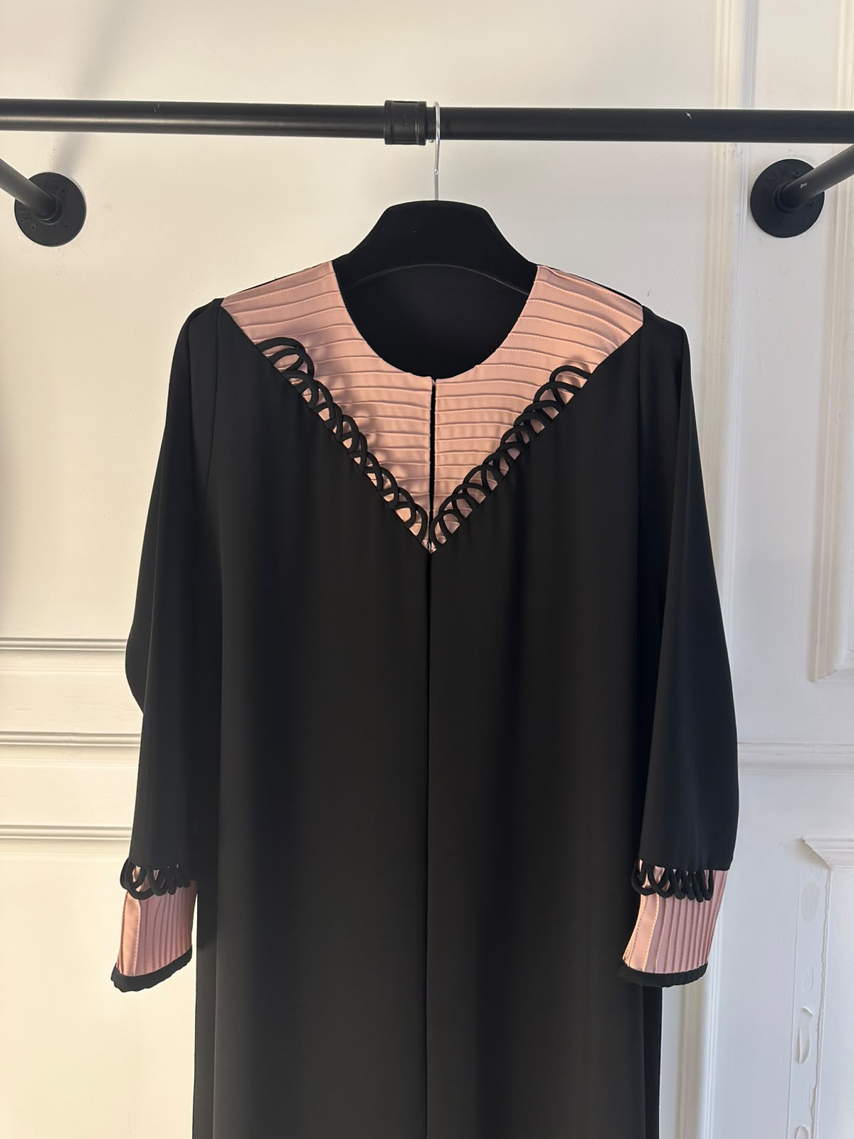 C 2713 Black Abaya