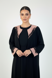 C 2713 Black Abaya
