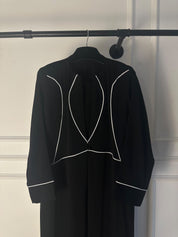C 2717 Black Abaya