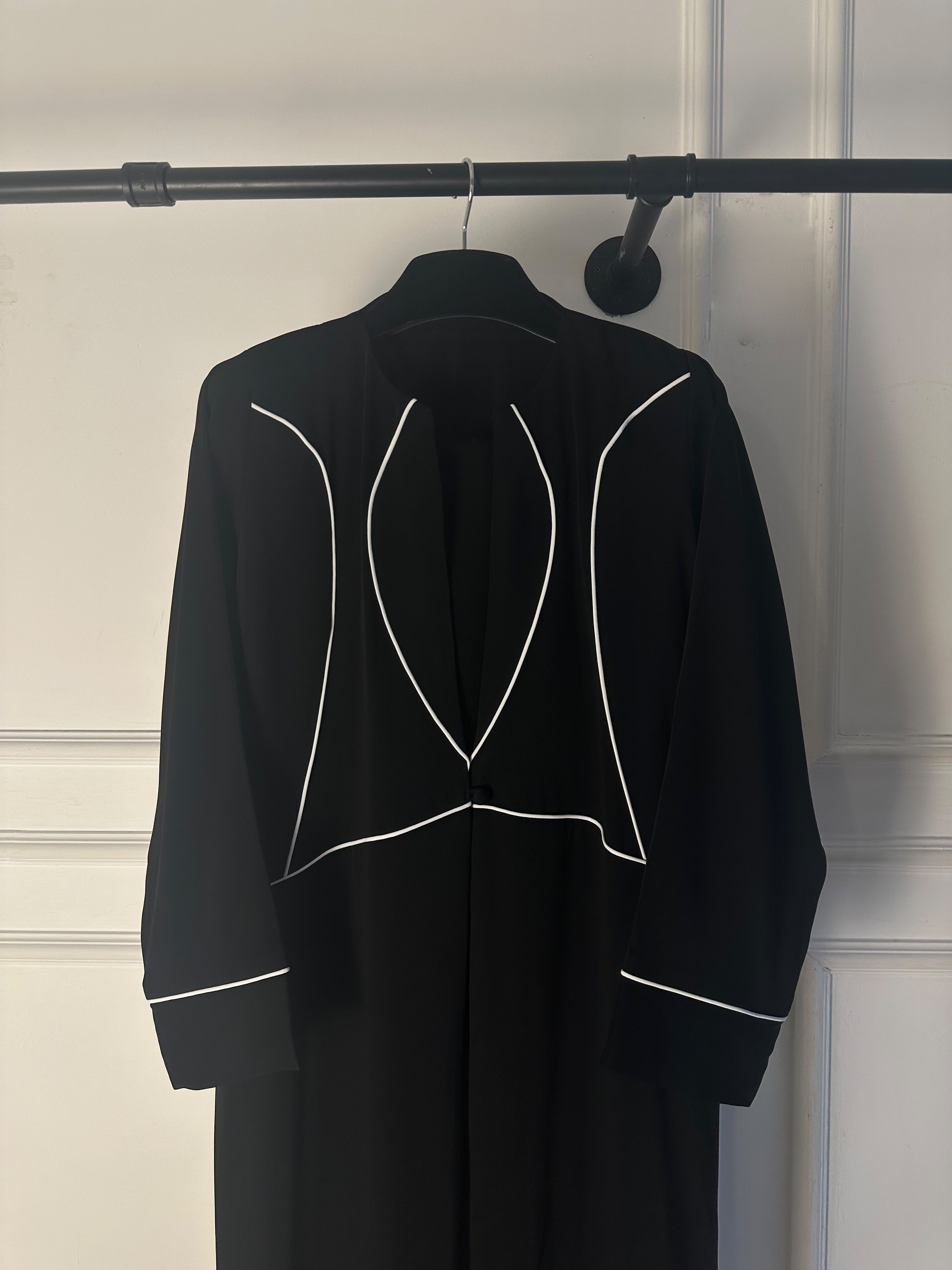 C 2717 Black Abaya