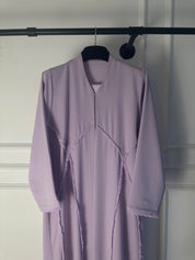 C 2719 Lilac Tassels Abaya