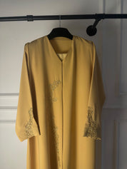C 2721 Golden Yellow Abaya