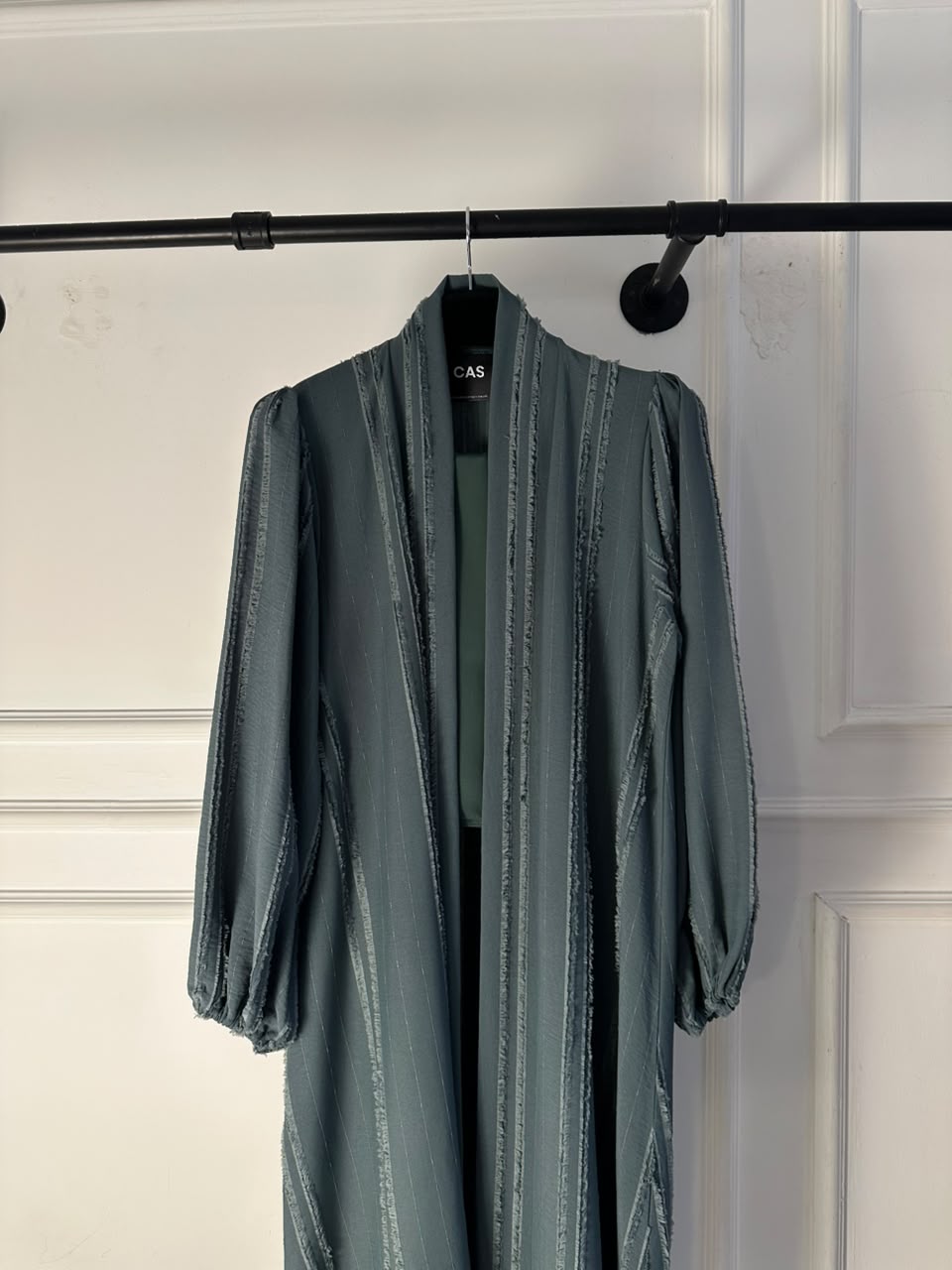 C 2734-02 Jade Green Abaya
