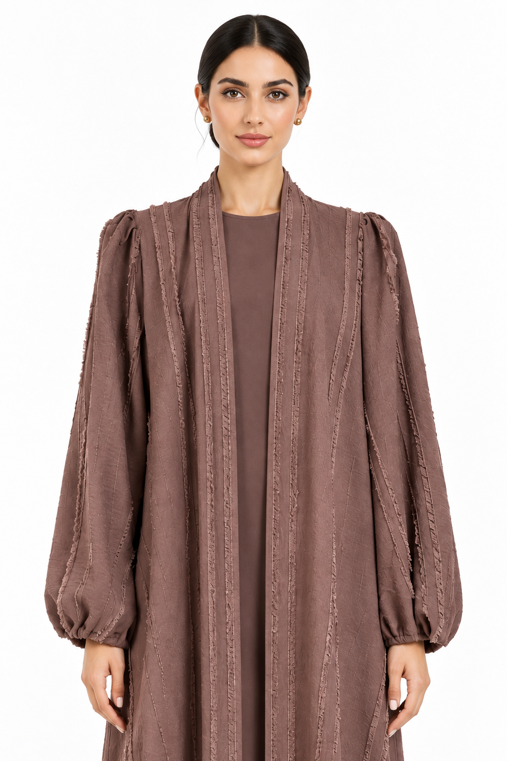 C 2734-03 Dusky Rose Abaya