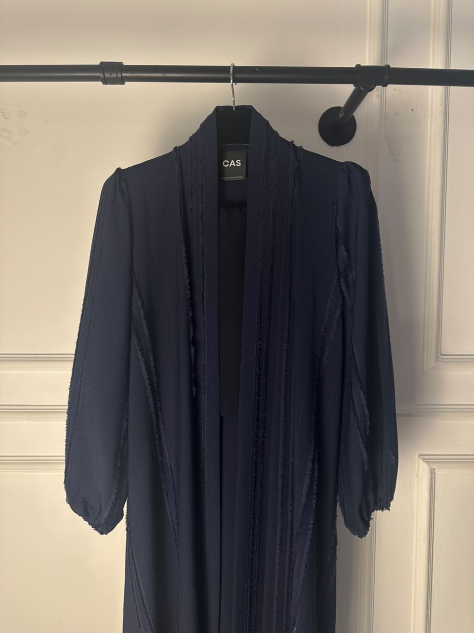 C 2734-04 Navy Blue Abaya