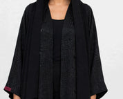 C 2740 Premium Black Beaded Abaya
