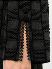 C 2768-01  Premium Black Mosaic Abaya