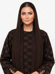 C 2768-03 Premium Brown Mosaic Abaya