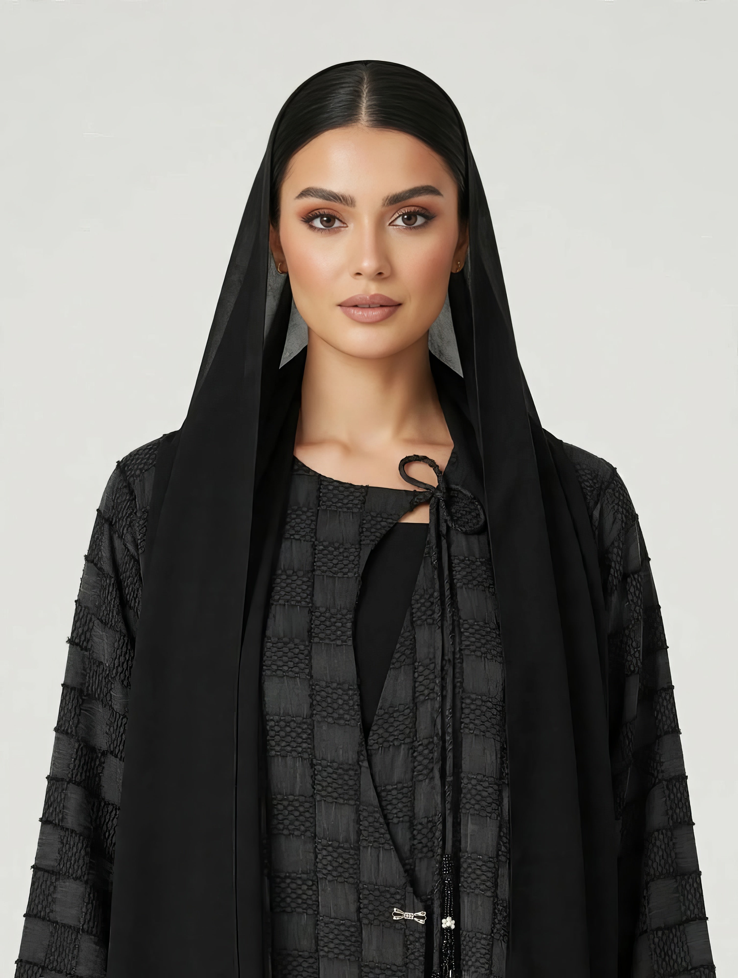 C 2773 Premium Turkish Cupro Noir Checker