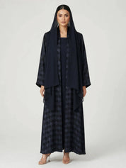 C 2775-02 Premium Navy Turkish Cupro Abaya