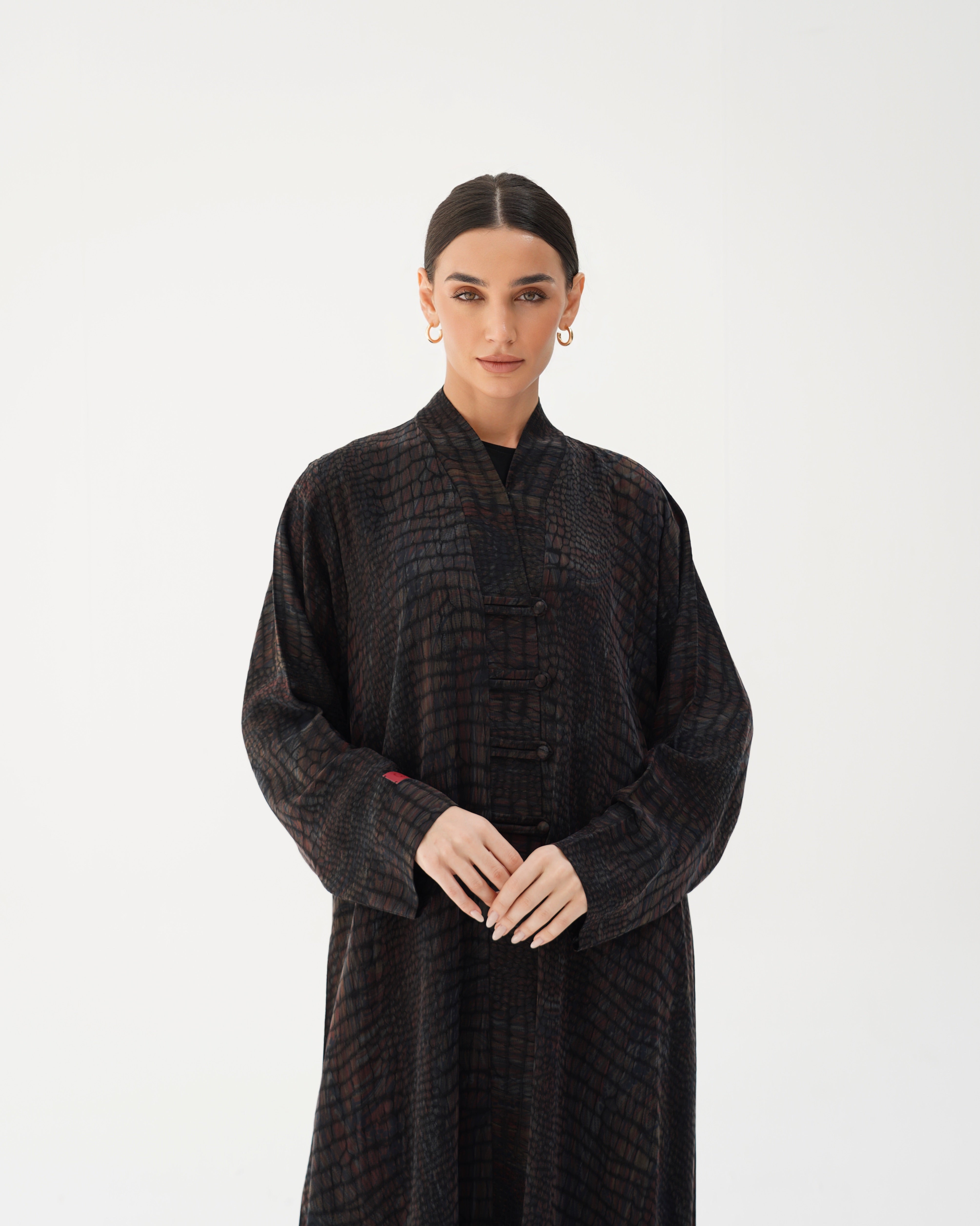 C 2780 Premium Merlot Musk Abaya