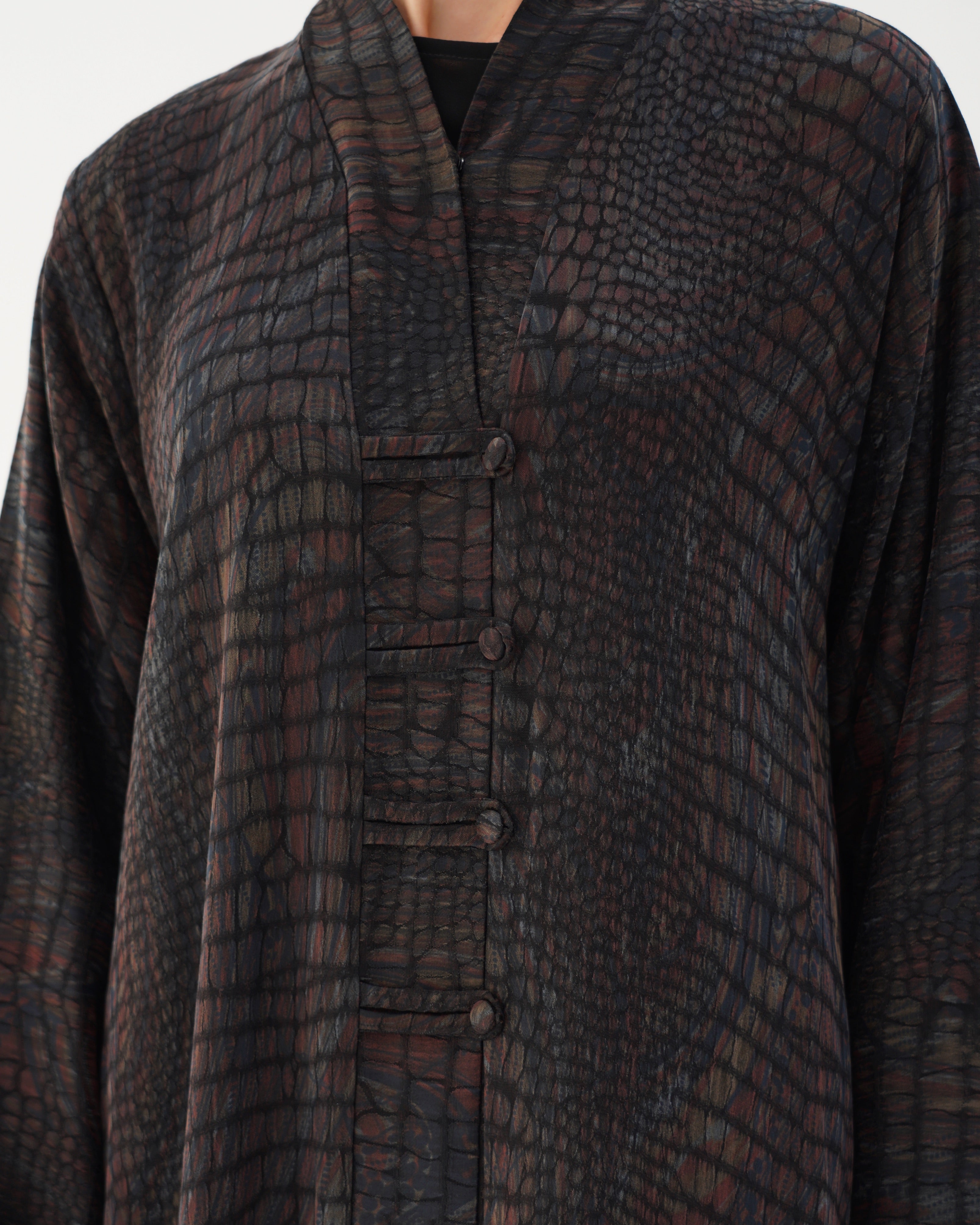 C 2780 Premium Merlot Musk Abaya