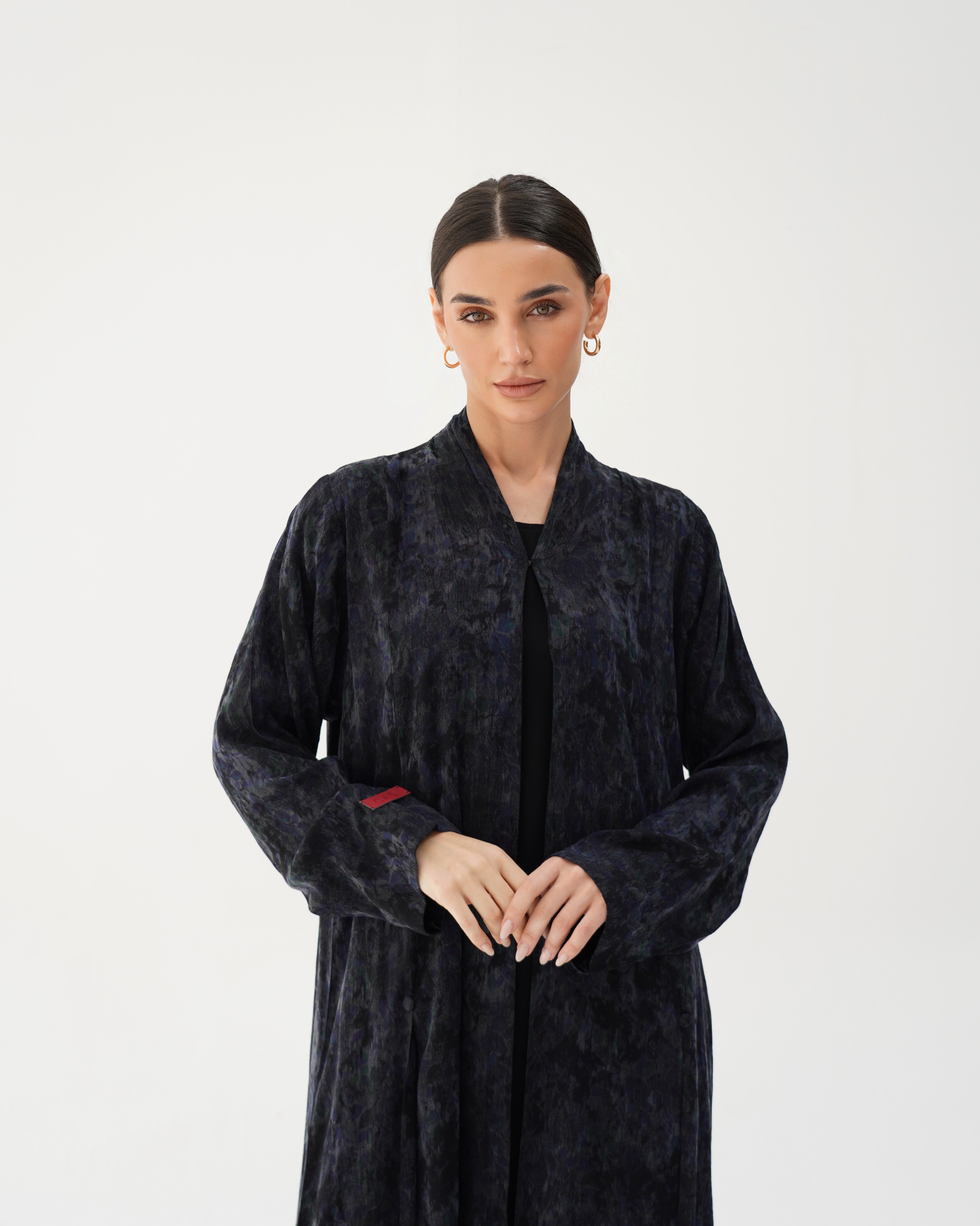 C 2781 Premium Stormy Amber Abaya