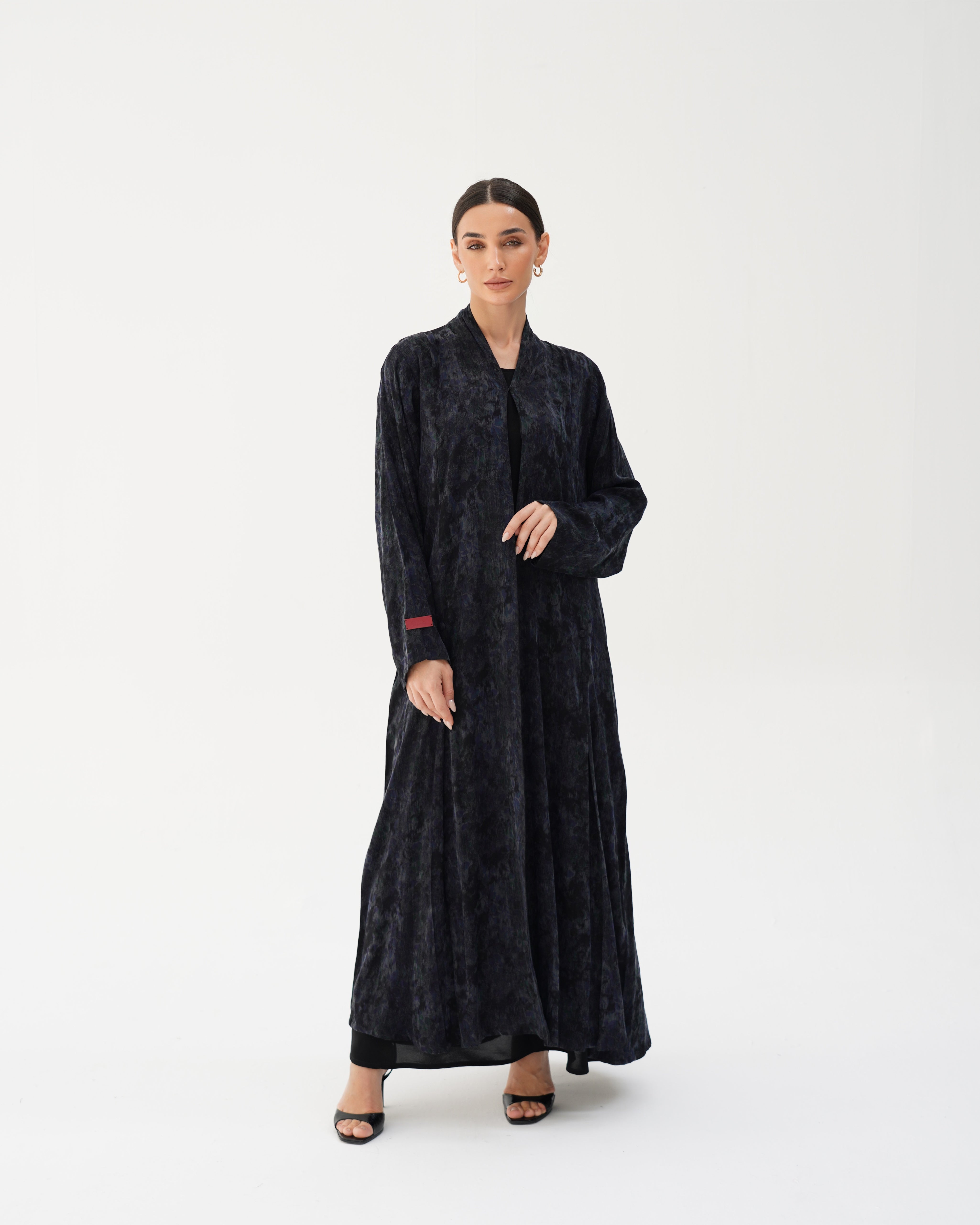C 2781 Premium Stormy Amber Abaya