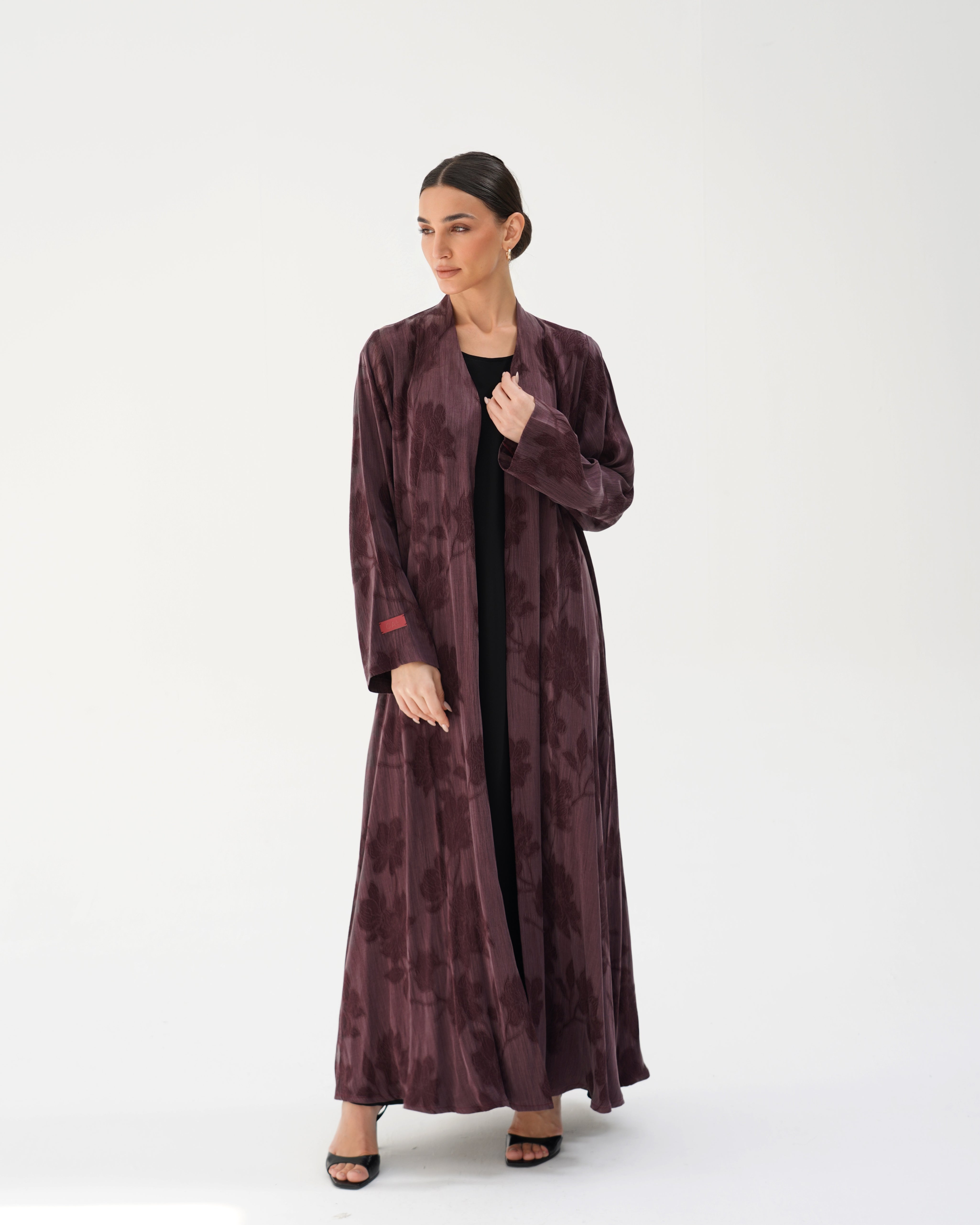 C 2782 Premium Powdered Rose Abaya