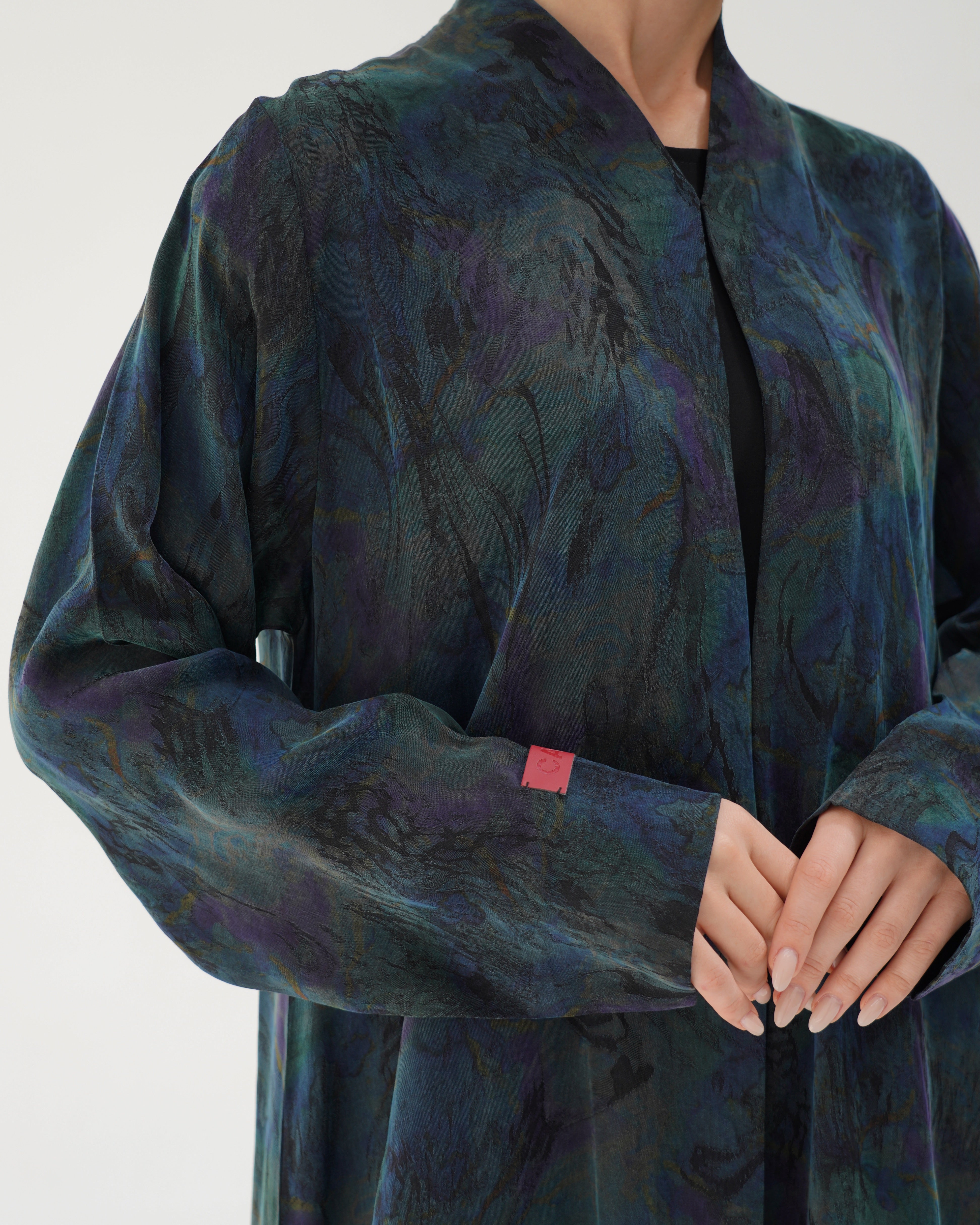C 2783 Premium Misty Cedarwood Abaya