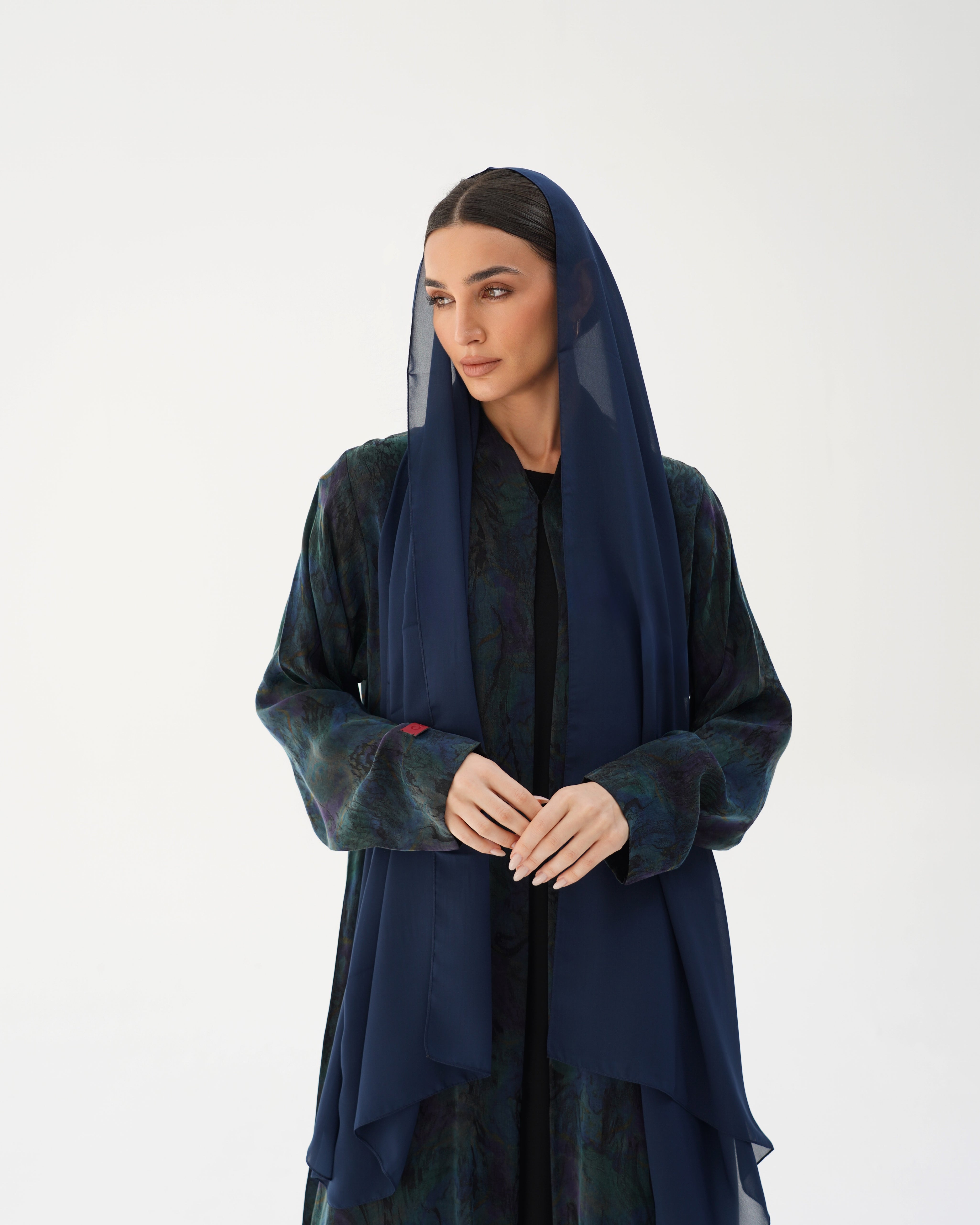 C 2783 Premium Misty Cedarwood Abaya