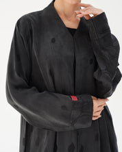 C 2785 Premium Midnight Petal Abaya