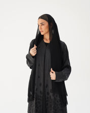 C 2785 Premium Midnight Petal Abaya