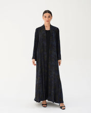 C 2787 Premium Ink Musk Abaya