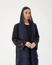 C 2787 Premium Ink Musk Abaya