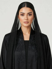 C 2833 Black Willow Abaya