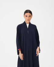 C 2856 Ocean Noir Abaya