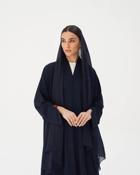 C 2856 Ocean Noir Abaya - XS / 50