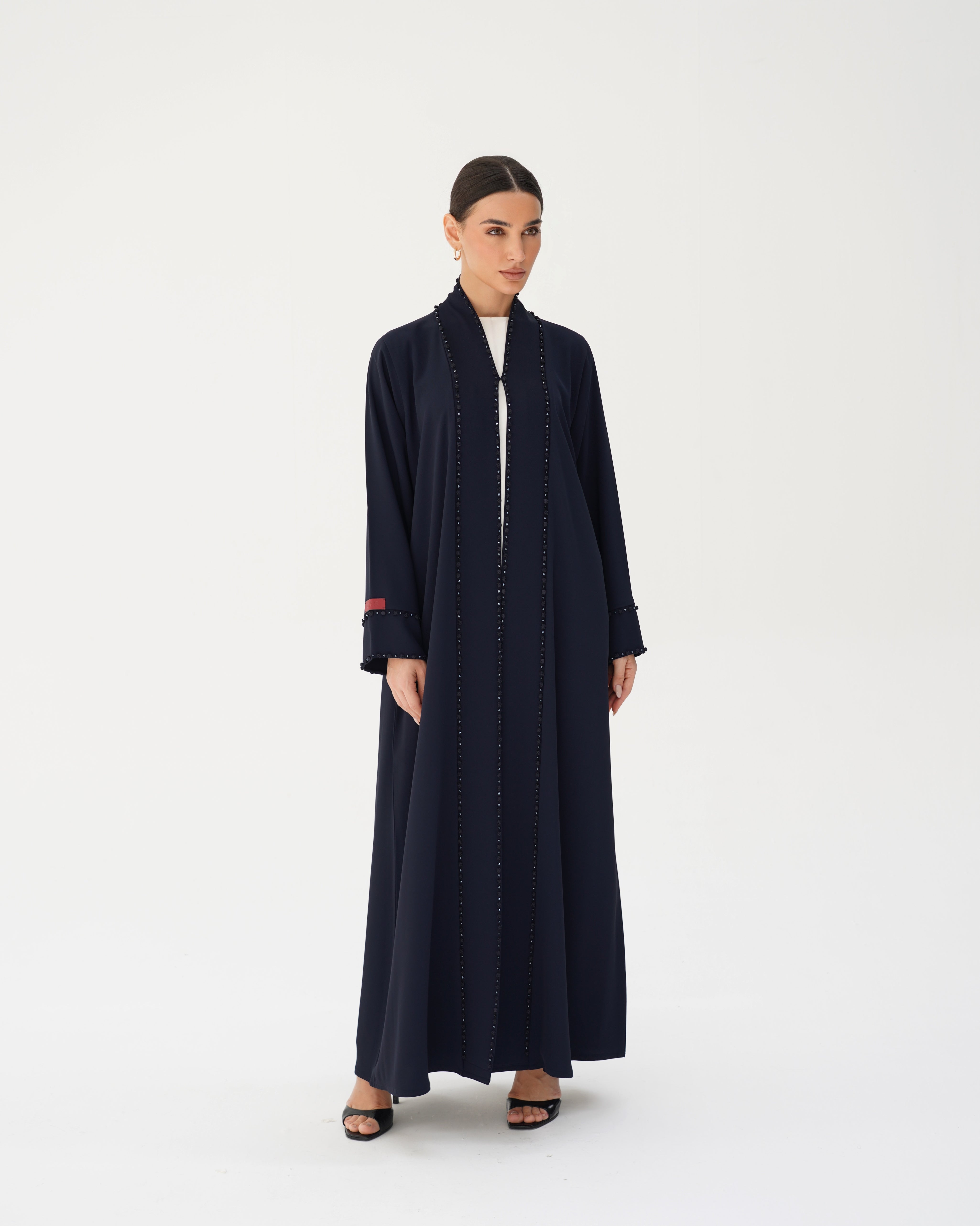 C 2857 Smoked Sapphire Abaya