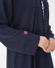 C 2857 Smoked Sapphire Abaya