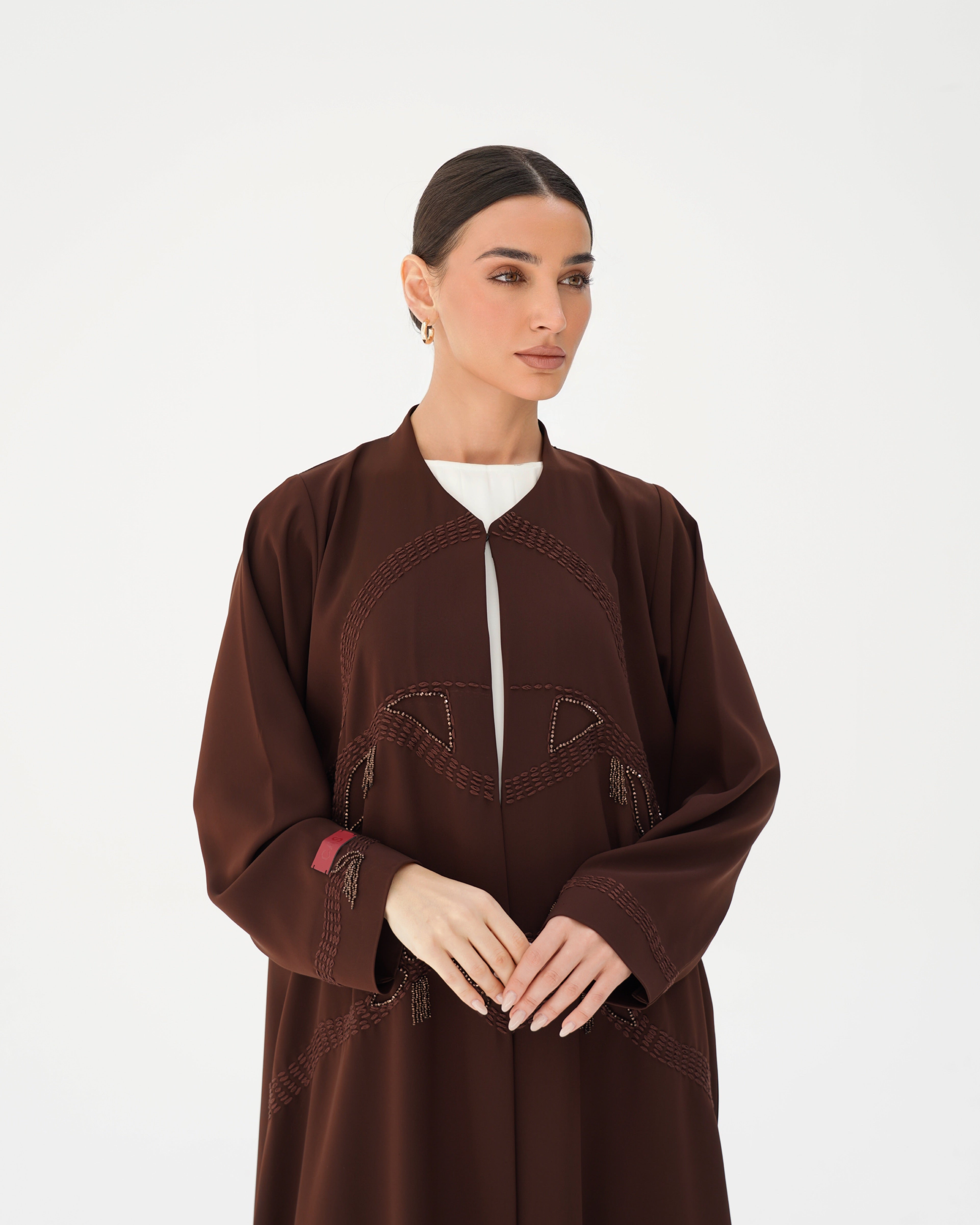 C 2859 Espresso Oud Abaya