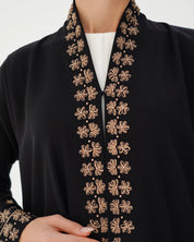 C 2860 Ebony Wood Abaya