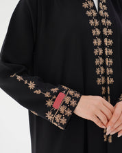 C 2860 Ebony Wood Abaya