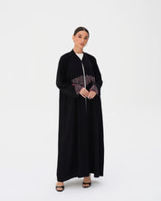 C 2861 Shadow Musk Abaya