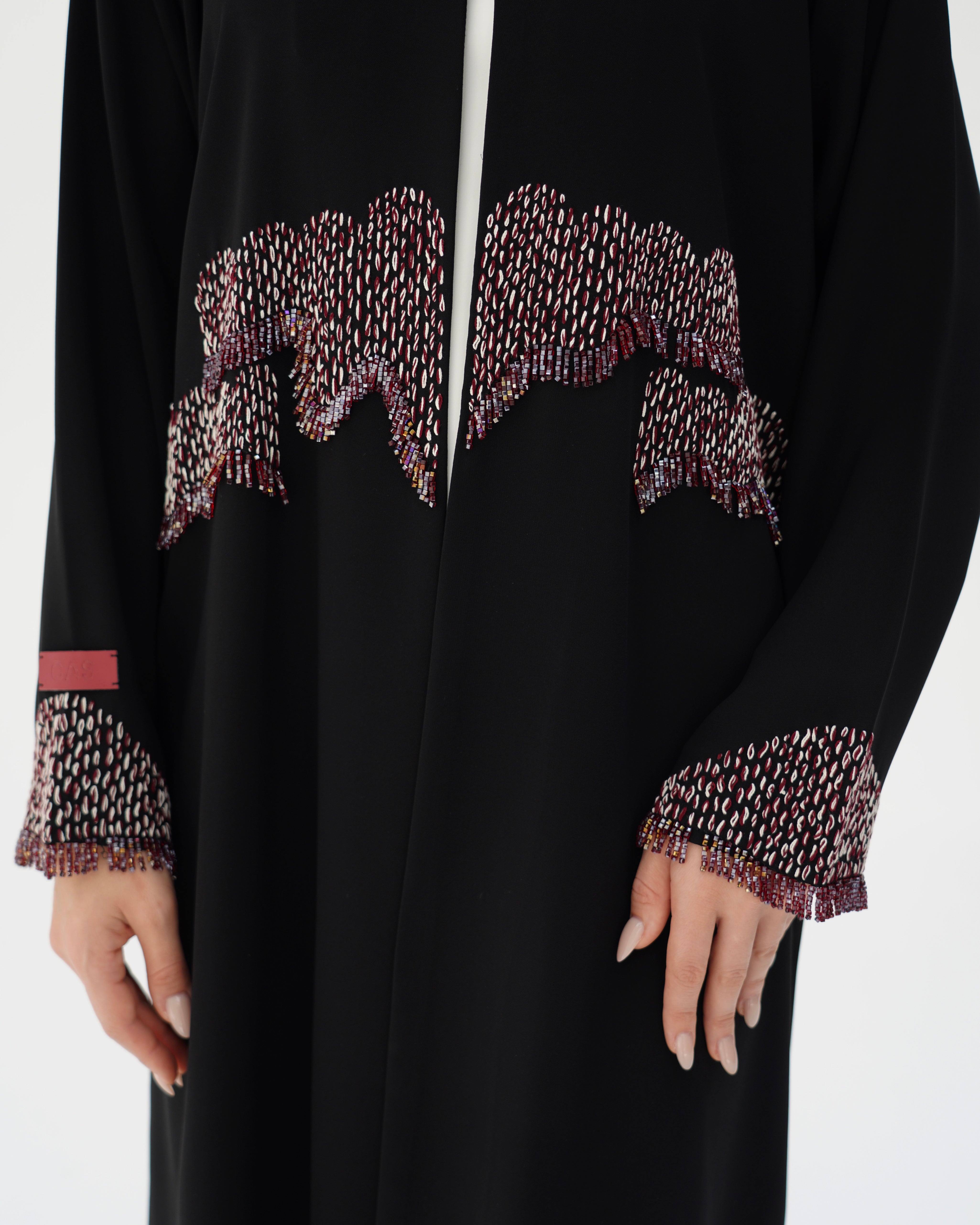 C 2861 Shadow Musk Abaya
