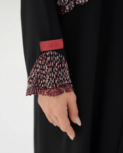 C 2861 Shadow Musk Abaya