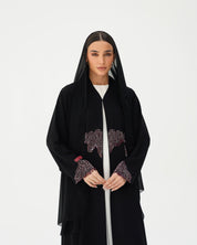 C 2861 Shadow Musk Abaya