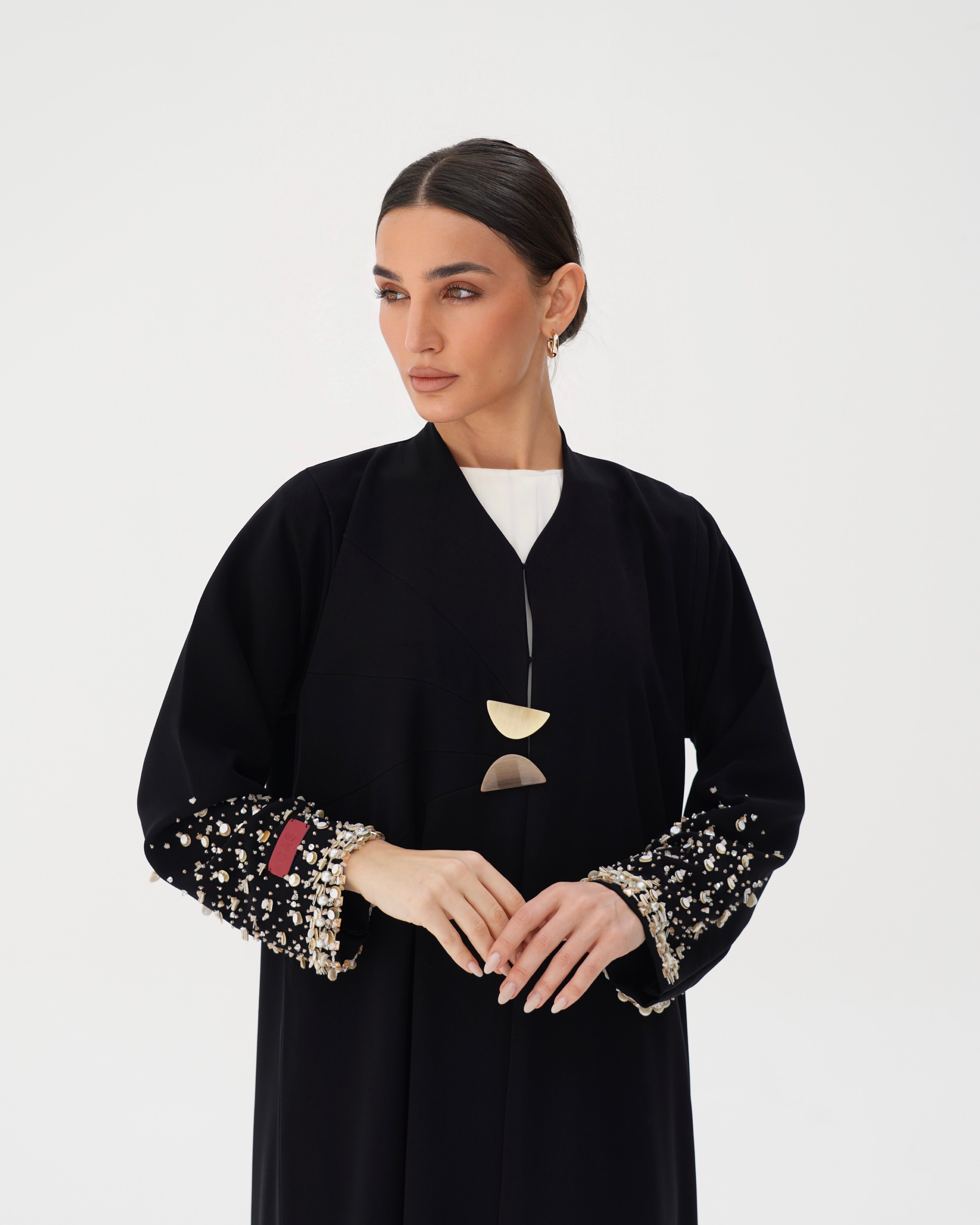 C 2864 Dark Cedar Abaya