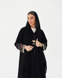 C 2864 Dark Cedar Abaya - XS / 50
