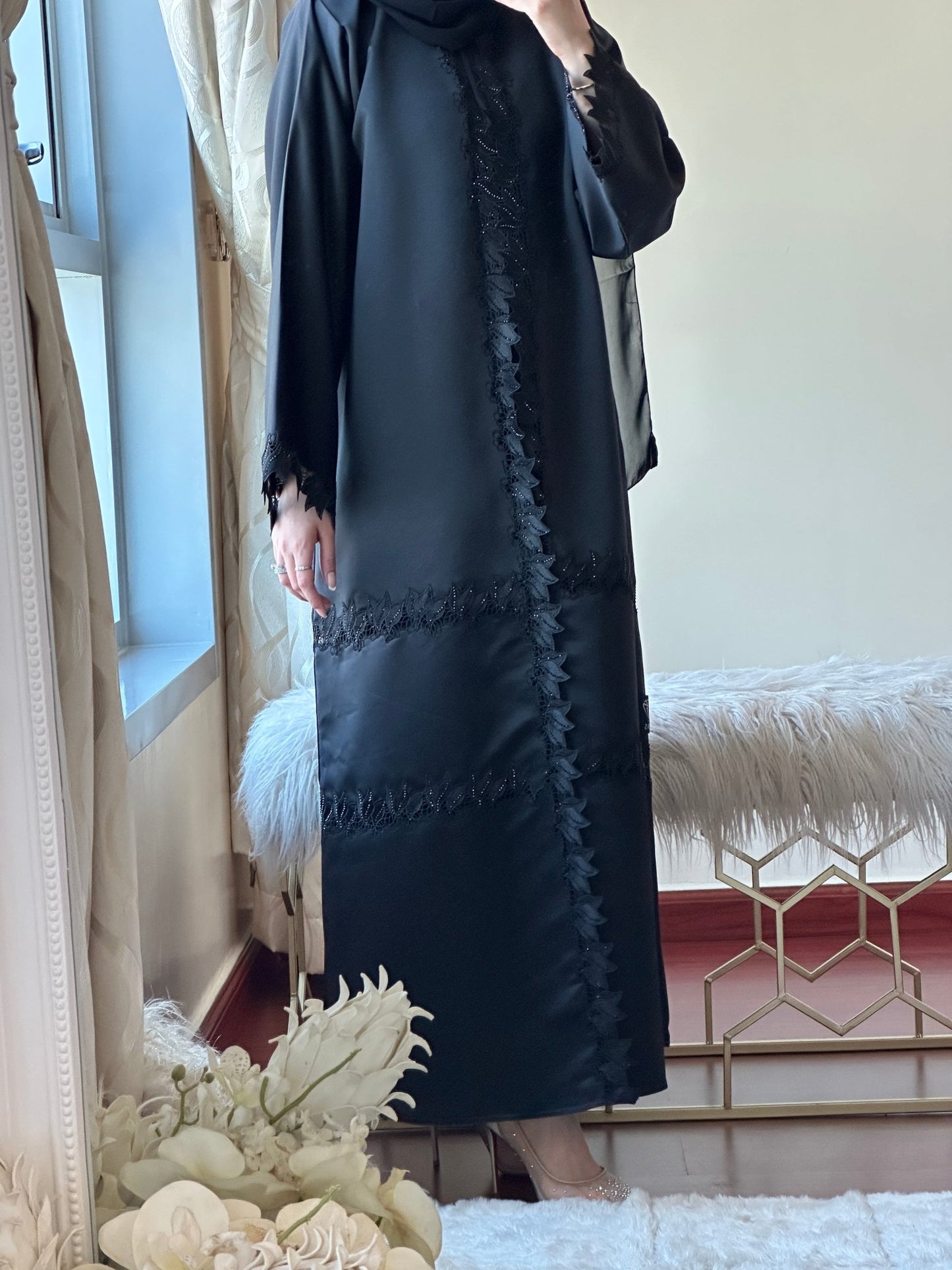 C - Black Eid Abaya 34